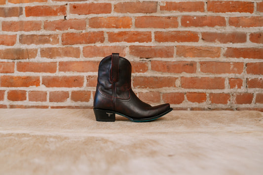 Emma Jane Bootie - Black Cherry