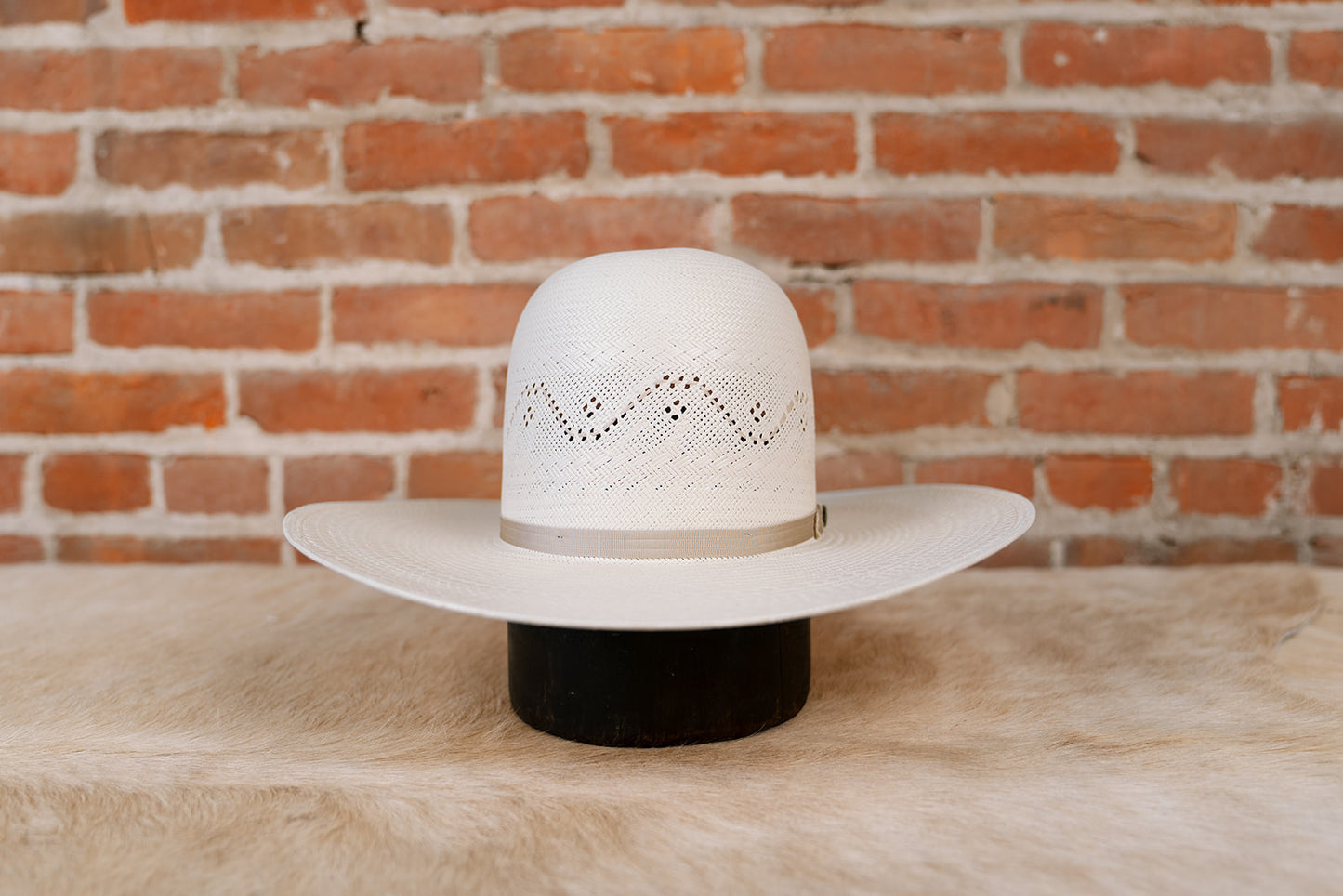 Resistol Dakota Ridge Open Crown Straw Cowboy Hat