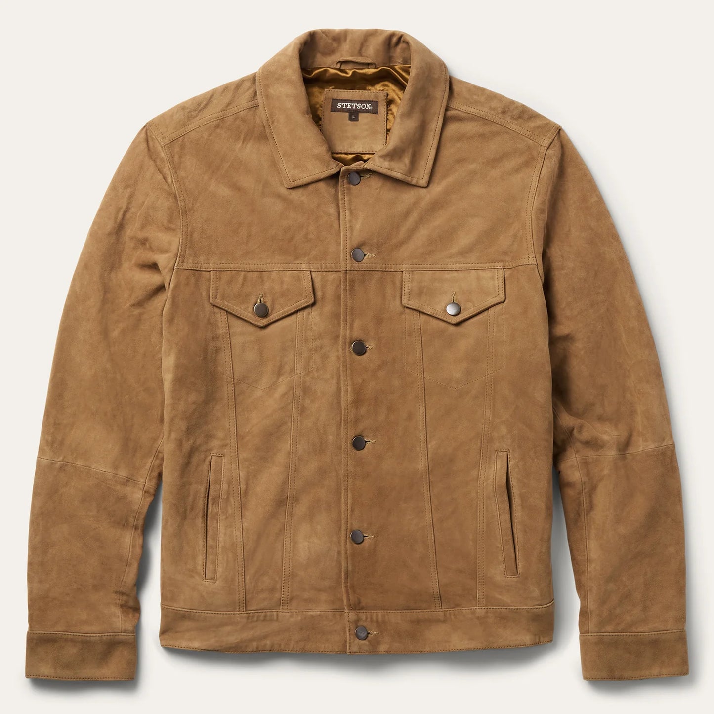 Suede Trucker Jacket