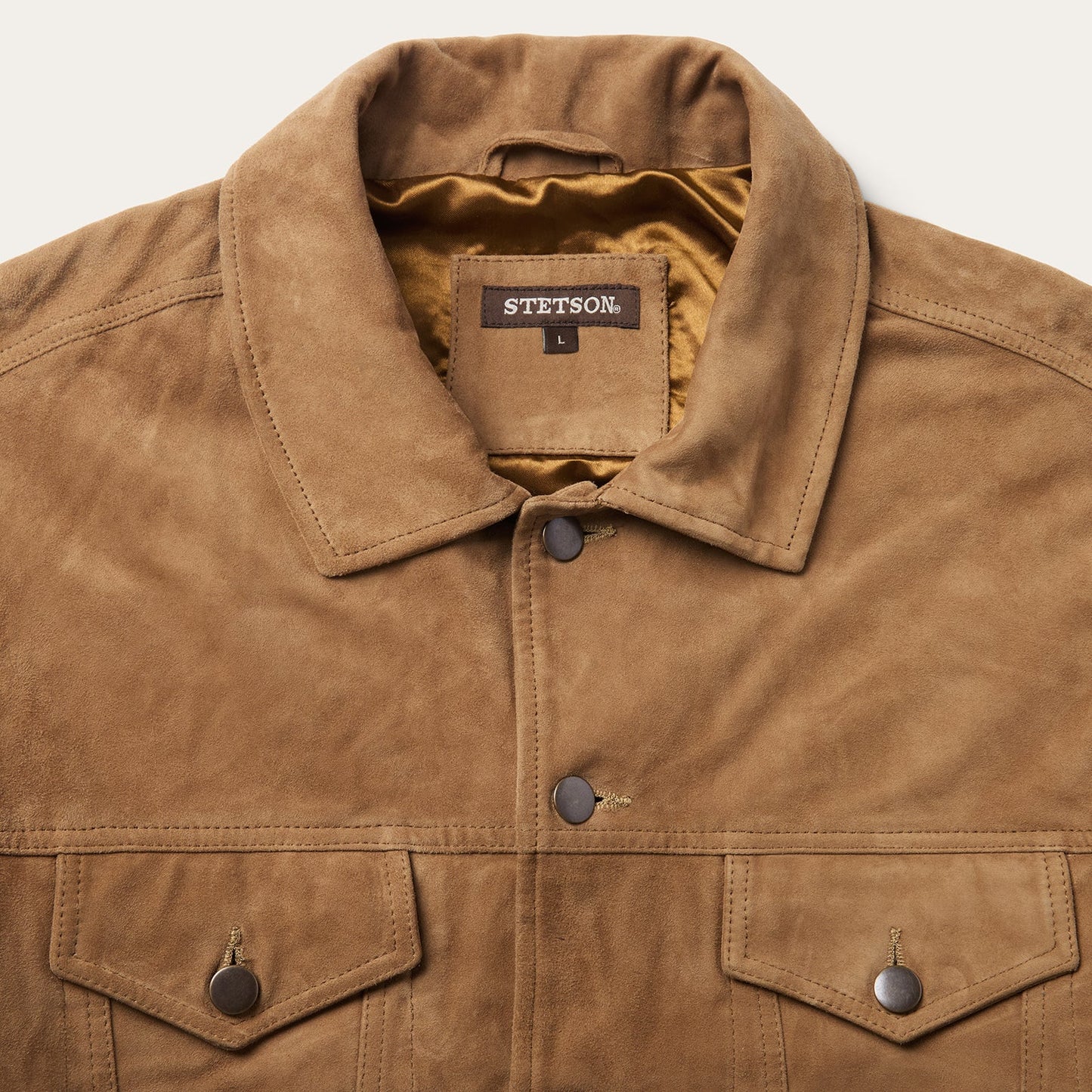 Suede Trucker Jacket