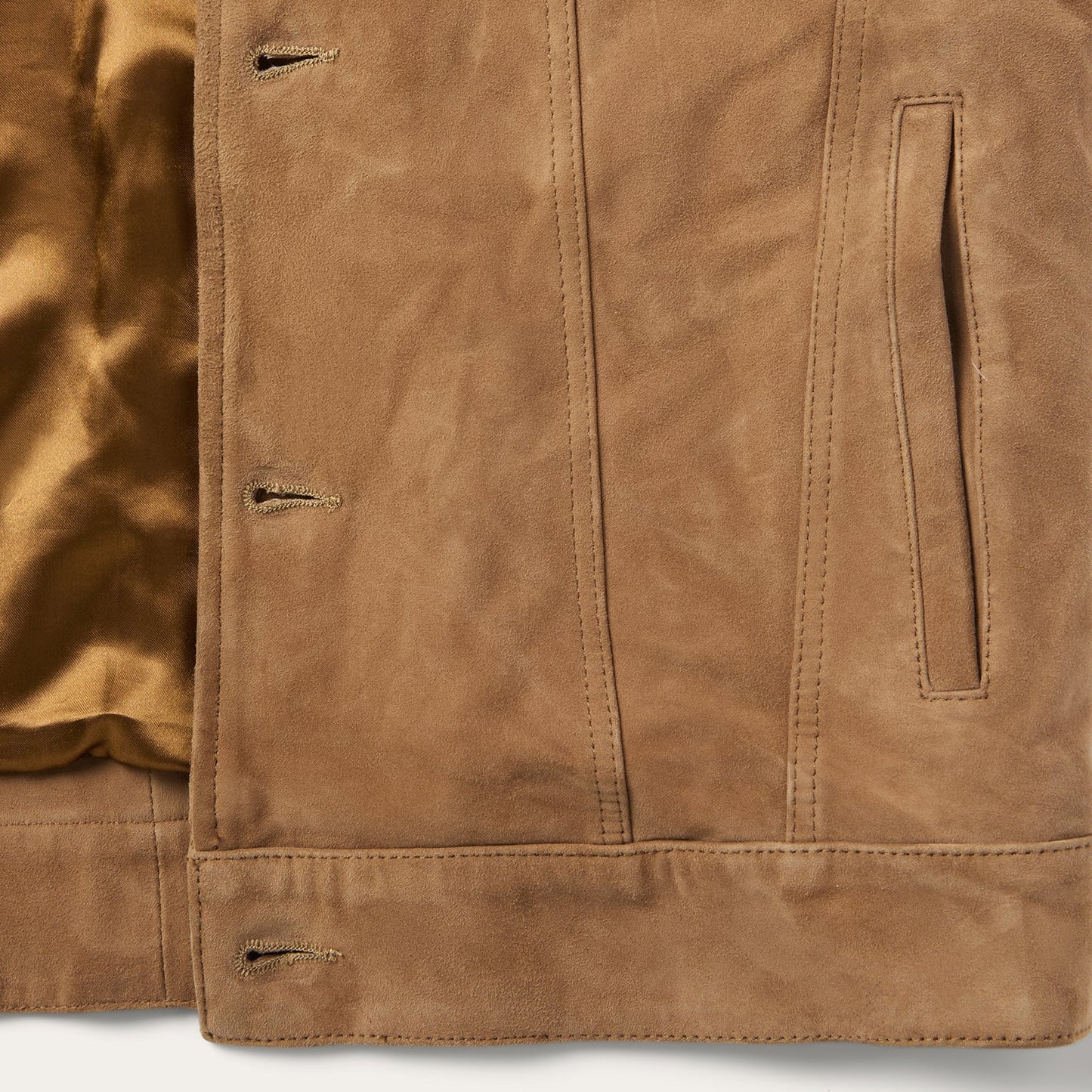 Suede Trucker Jacket