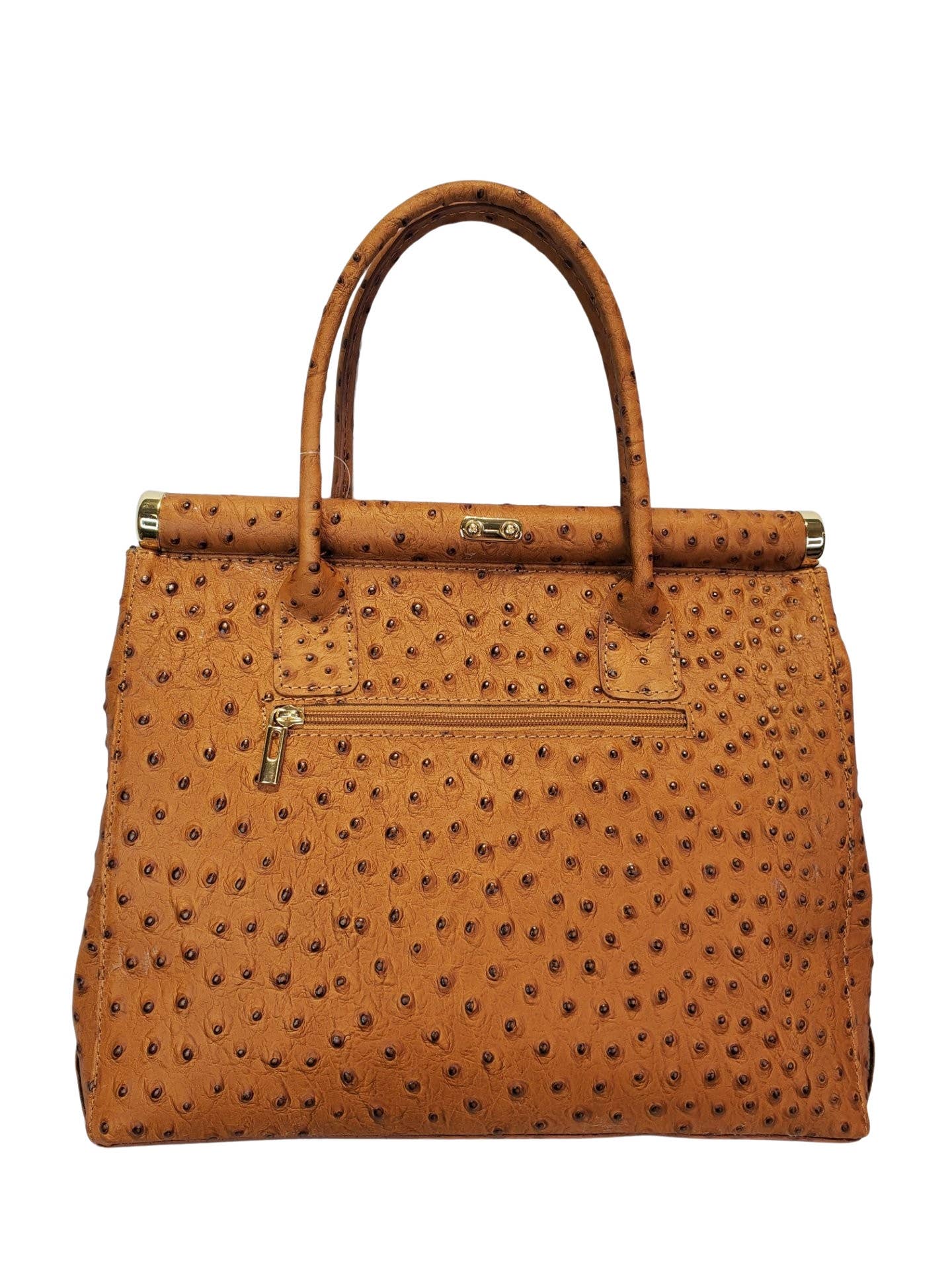 Marinella Medium Handbag: Ostrich White