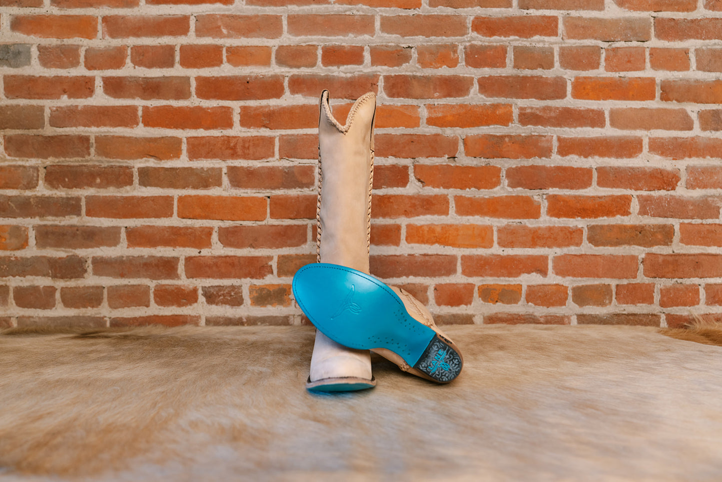 Plain Jane Boot -Braided Buttermilk