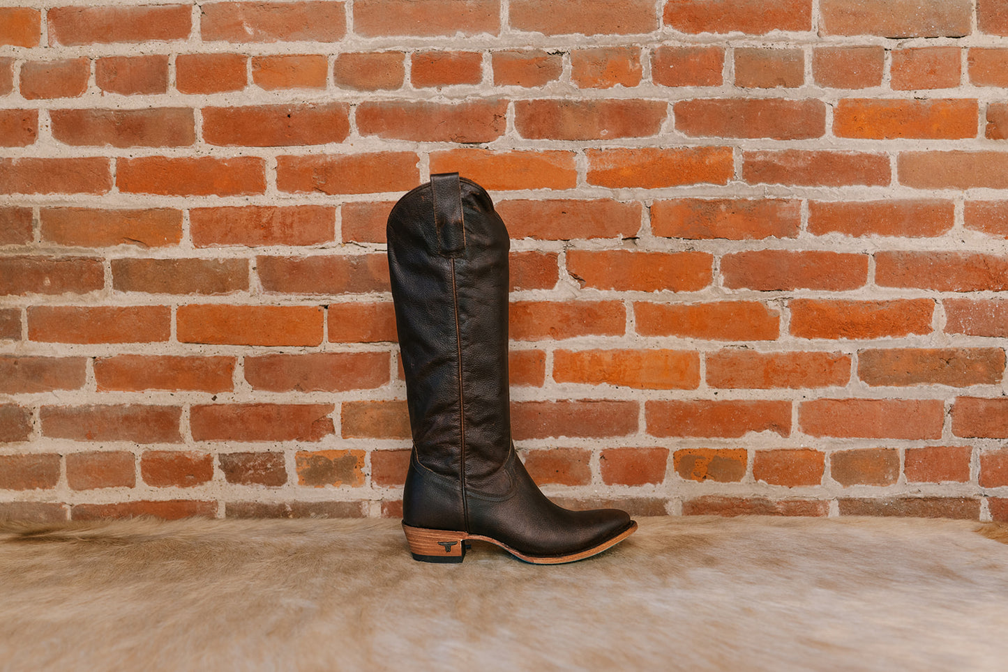 Plain Jane Boot - Cognac