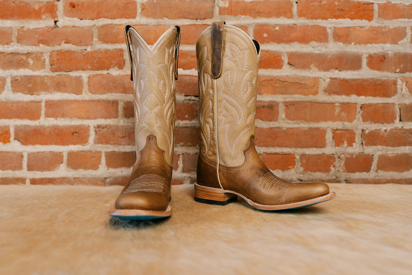 Classic Square Boot - Desert Clay and Butterscotch