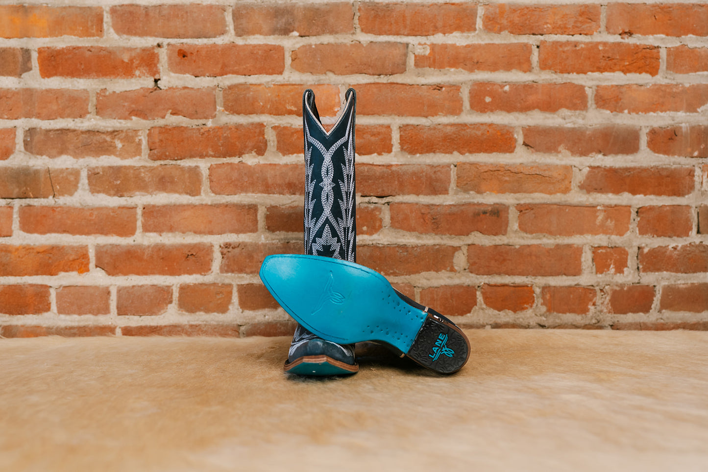 Lexington Boot - Distressed Midnight Blue