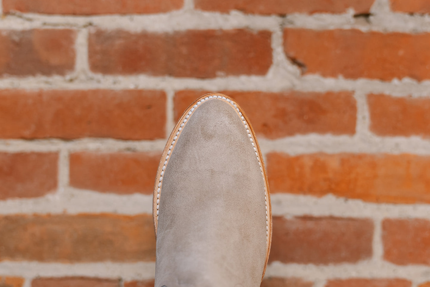 Plain Jane Boot - Latte Suede