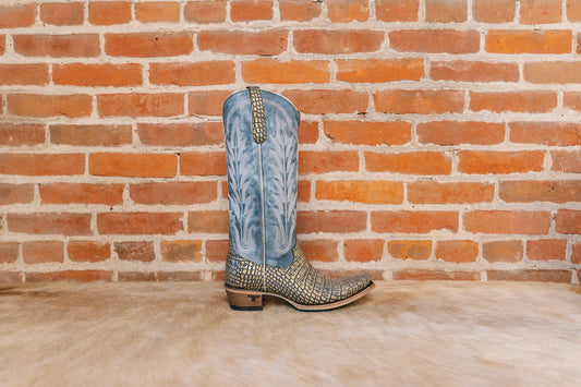 Skylight Boot - Gilded Denim