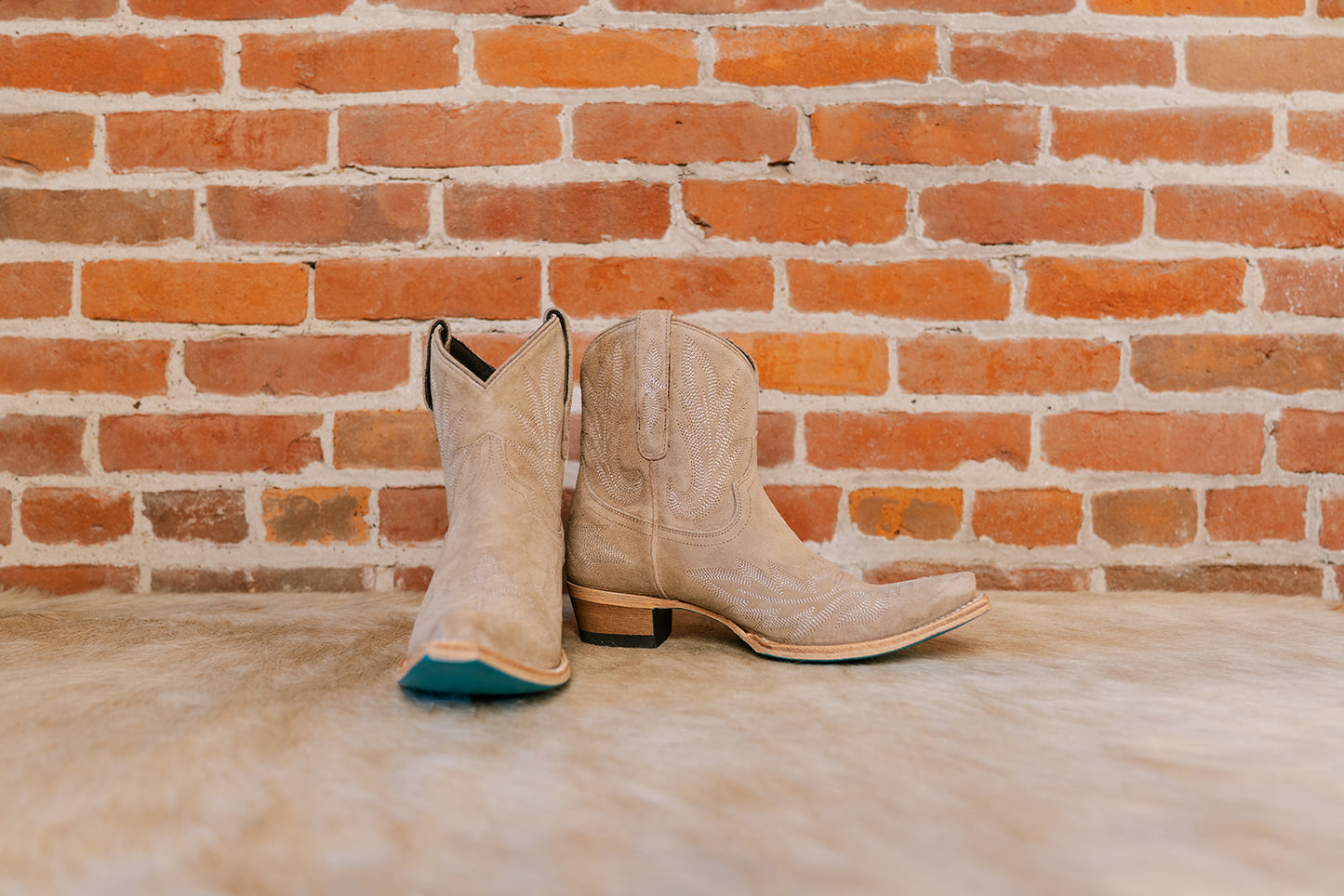 Lexington Bootie - Latte Suede