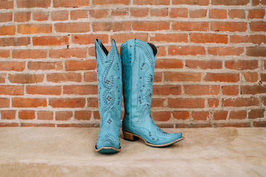 Cossette Boot - Turquoise