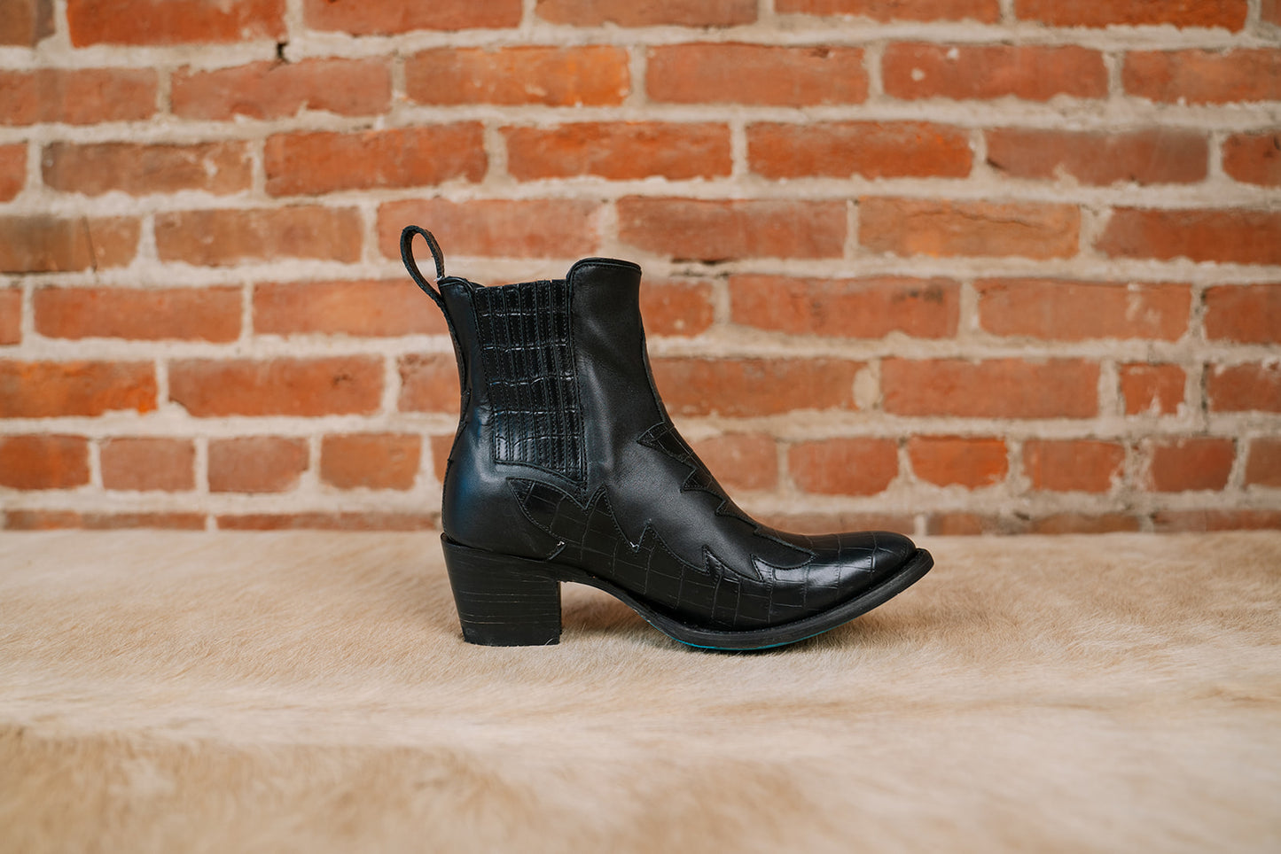 Western Chelsea Bootie - Jet Black