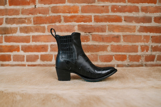 Western Chelsea Bootie - Jet Black