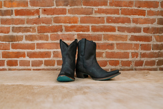 Emma Jane Bootie - Matte Black