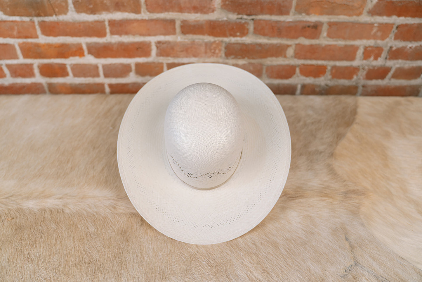 Resistol Dakota Ridge Open Crown Straw Cowboy Hat