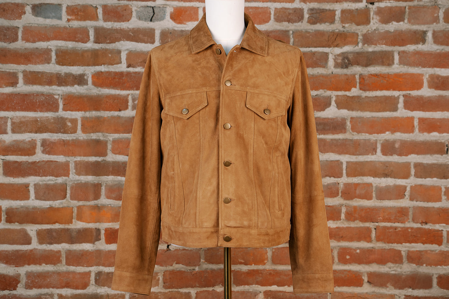 Suede Trucker Jacket