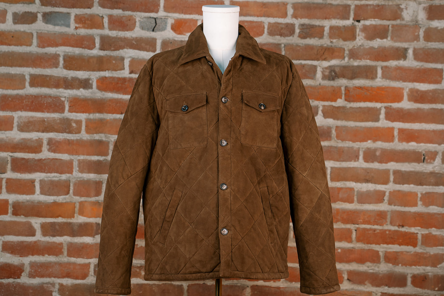 Stetson Quilted Suede Jacket
