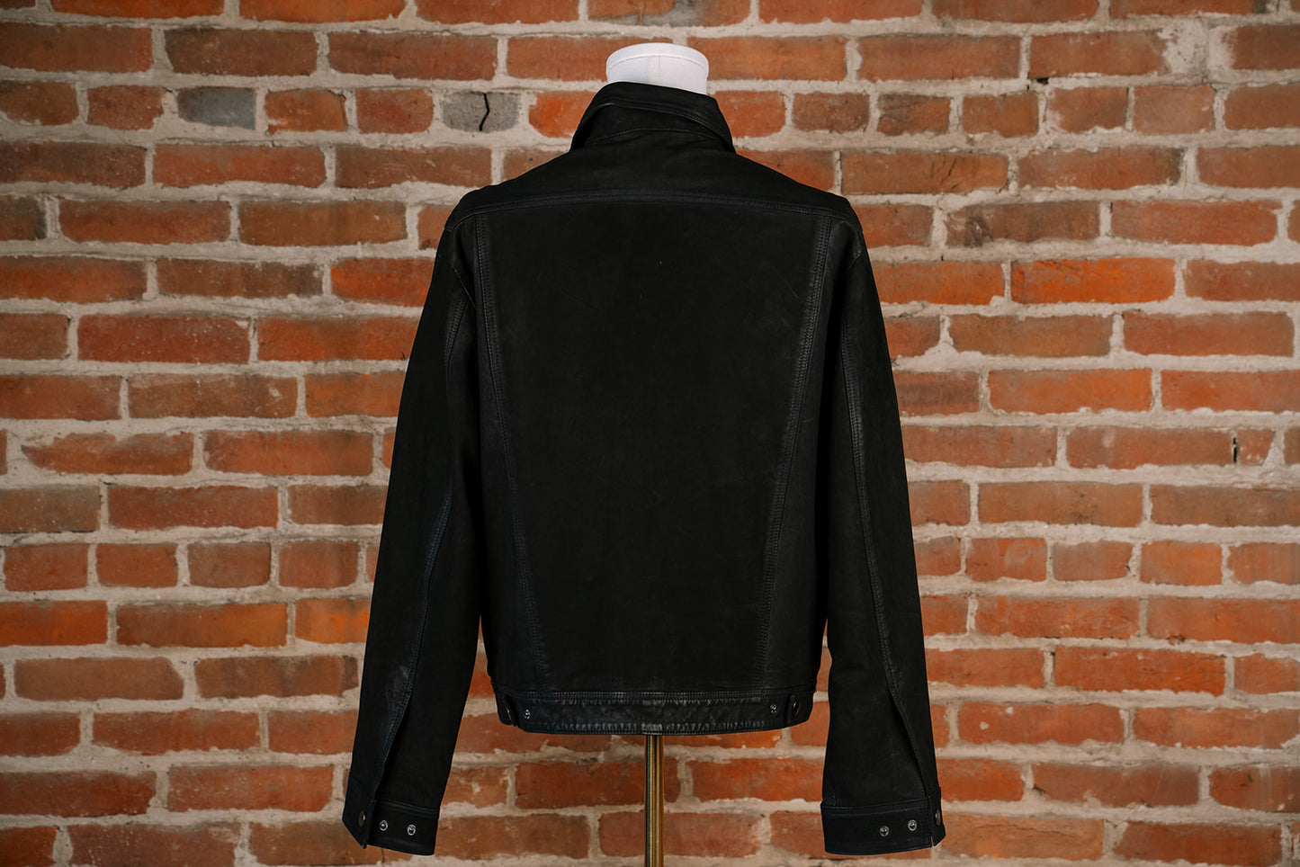 Leather Jean Jacket