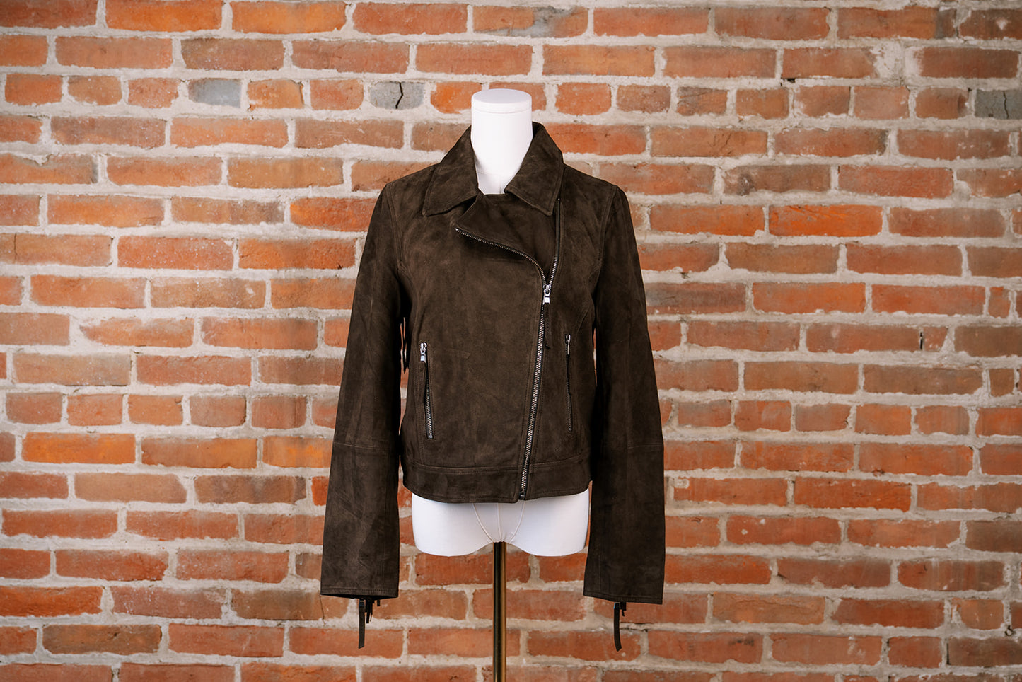 Stetson Suede Fringe Moto Jacket
