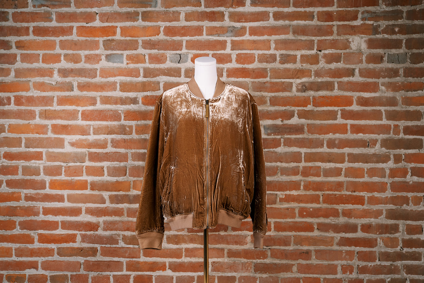 Stetson Women Embroidered Velvet Bomber Jacket